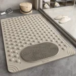 tapis de douche antidérapant en silicone