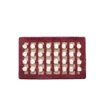accessoire de bain géométrique
