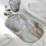 accessoire salle de bain marbre