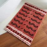tapis antidérapant motif tigré