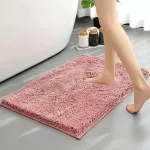 tapis antidérapant salle de bain chenille