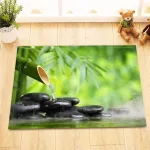 tapis antidérapant zen