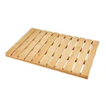 tapis caillebotis en bambou naturel
