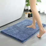 tapis chenille luxe salle de bain