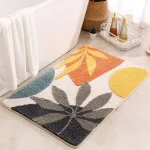tapis confortable motif zen