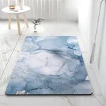 tapis de bain 80x50cm avec surface antidérapante