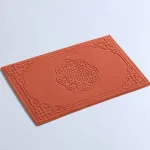 tapis de bain absorbant en coton