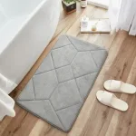 tapis de bain absorbant et antidérapant
