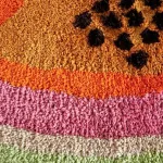 tapis de bain absorbant fruit