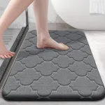 tapis de bain absorbant mémoire de forme
