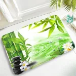 tapis de bain anti-dérapant zen