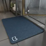 tapis de bain antidérapant diatomite 90 cm