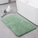 tapis de bain antidérapant moelleux