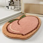 tapis de bain artistique moderne