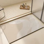 Tapis De Bain Beige Clair