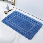Tapis De Bain Bleu Pétrole