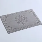 tapis de bain confortable en coton