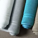 tapis de bain coton décoratif