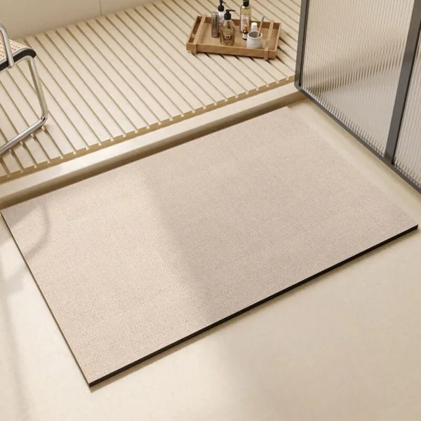 Tapis De Bain Crème
