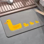 tapis de bain décoratif canard