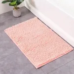 tapis de bain décoratif chenille 60x90cm