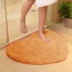 tapis de bain décoratif coeur