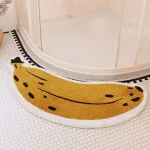 tapis de bain décoratif fruit