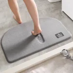 tapis de bain demi lune antidérapant