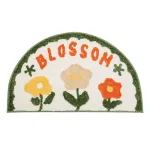 tapis de bain demi lune élégant