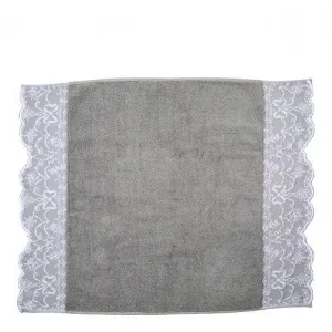 Tapis de bain dentelle