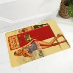tapis de bain design ancien
