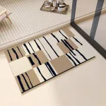 Tapis de Bain Diatomite Art Moderne