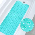 tapis de bain doux et absorbant baignoire d'angle