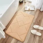 tapis de bain doux et antidérapant