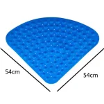 tapis de bain élégant pour baignoire d'angle