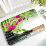 tapis de bain élégant zen