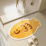tapis de bain en forme de poisson
