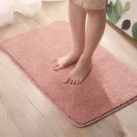 tapis de bain en microfibre géant