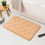 tapis de bain épais en microfibre