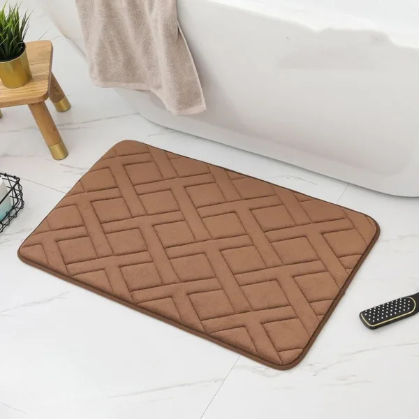 Tapis De Bain Épais Luxe