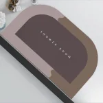 tapis de bain facile à nettoyer