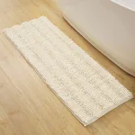 tapis de bain long décoratif