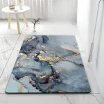 tapis de bain moderne 80x50cm
