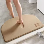tapis de bain moderne demi lune