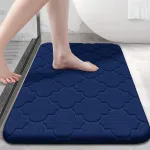 tapis de bain moelleux mémoire de forme