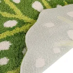 tapis de bain motif feuille