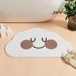 Tapis de bain nuage