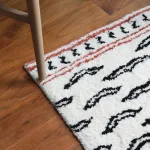 tapis de bain original motif tigré
