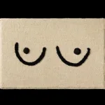 tapis de bain vintage art nouveau