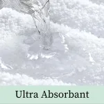 tapis de salle de bain épais gris